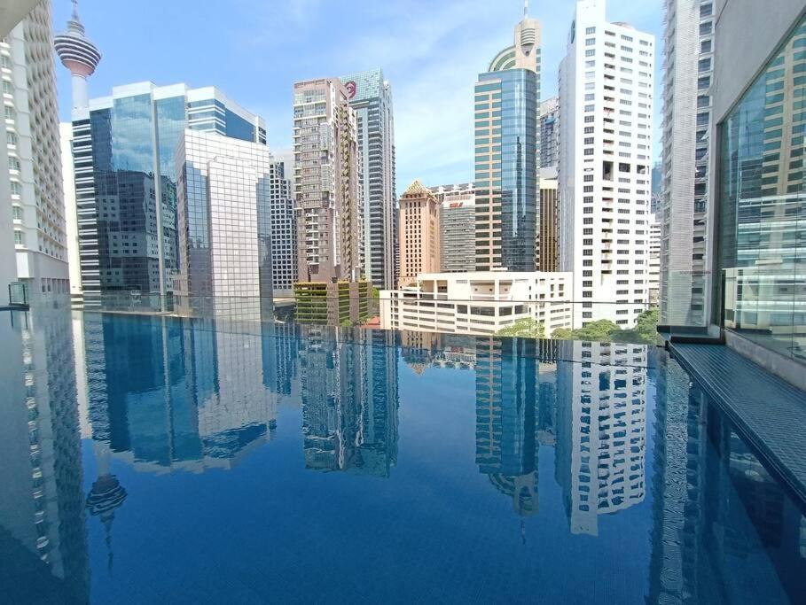 Rm218 Bukit Bintang Balcony Studio Infinity Pool كوالالمبور المظهر الخارجي الصورة